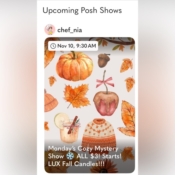 🥳 SAVE THE DATE! (LIVE SHOPPING) - Picture 1 of 16